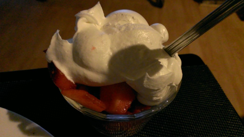 dinner-strawberries-whipped-cream